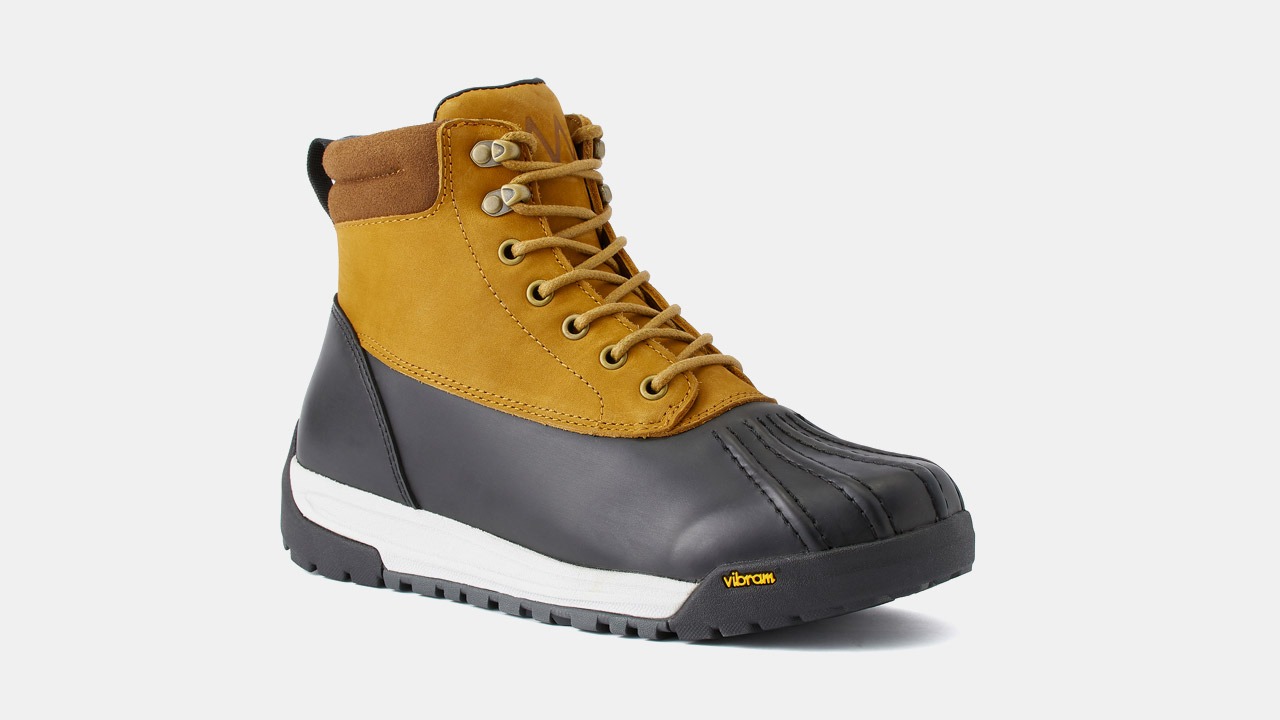 huckberry duck boots brown and black