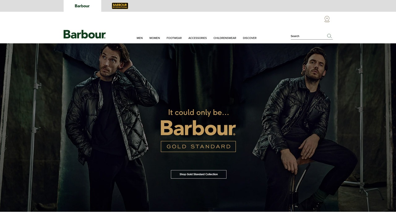 barbour homepage