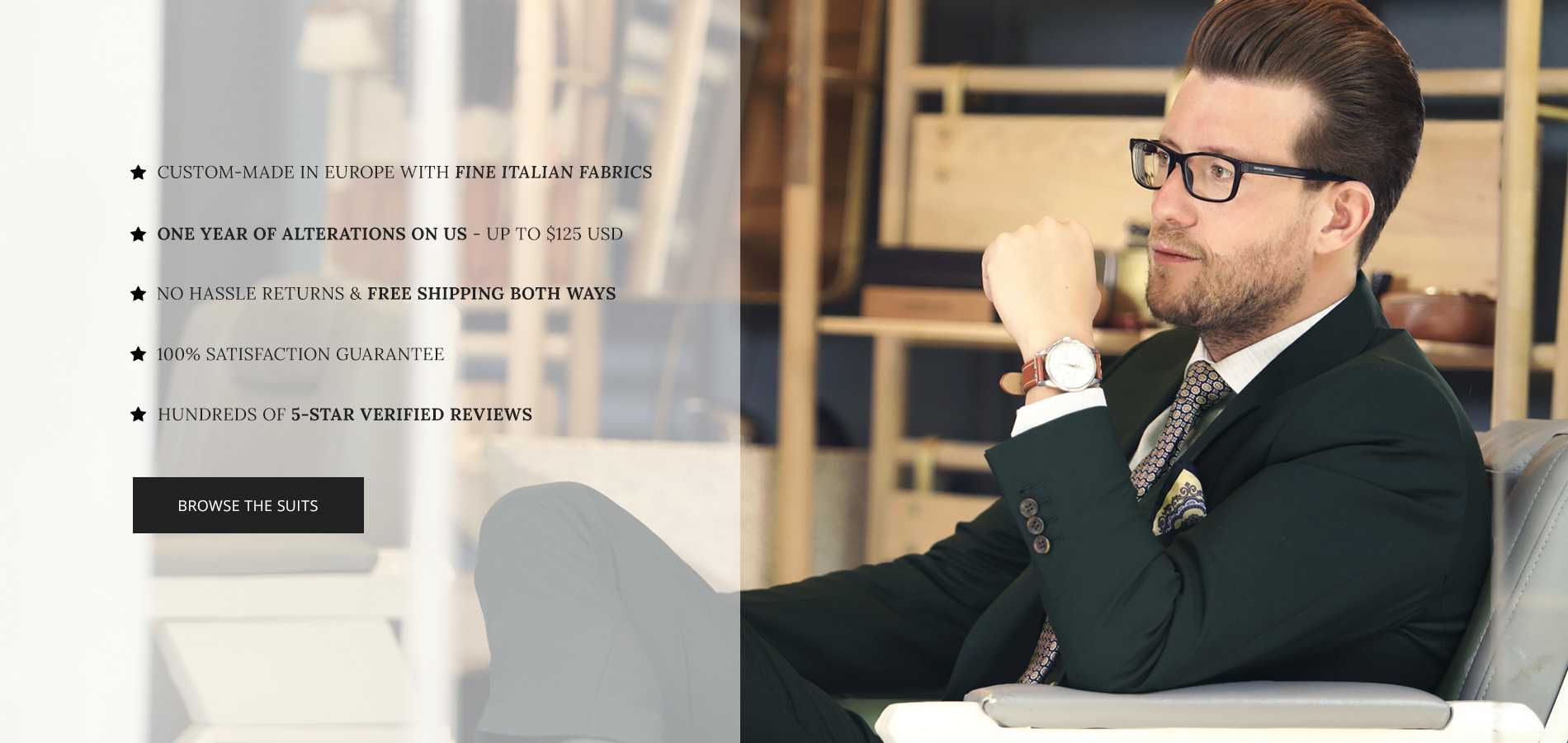 Custom Suits Made in Europe