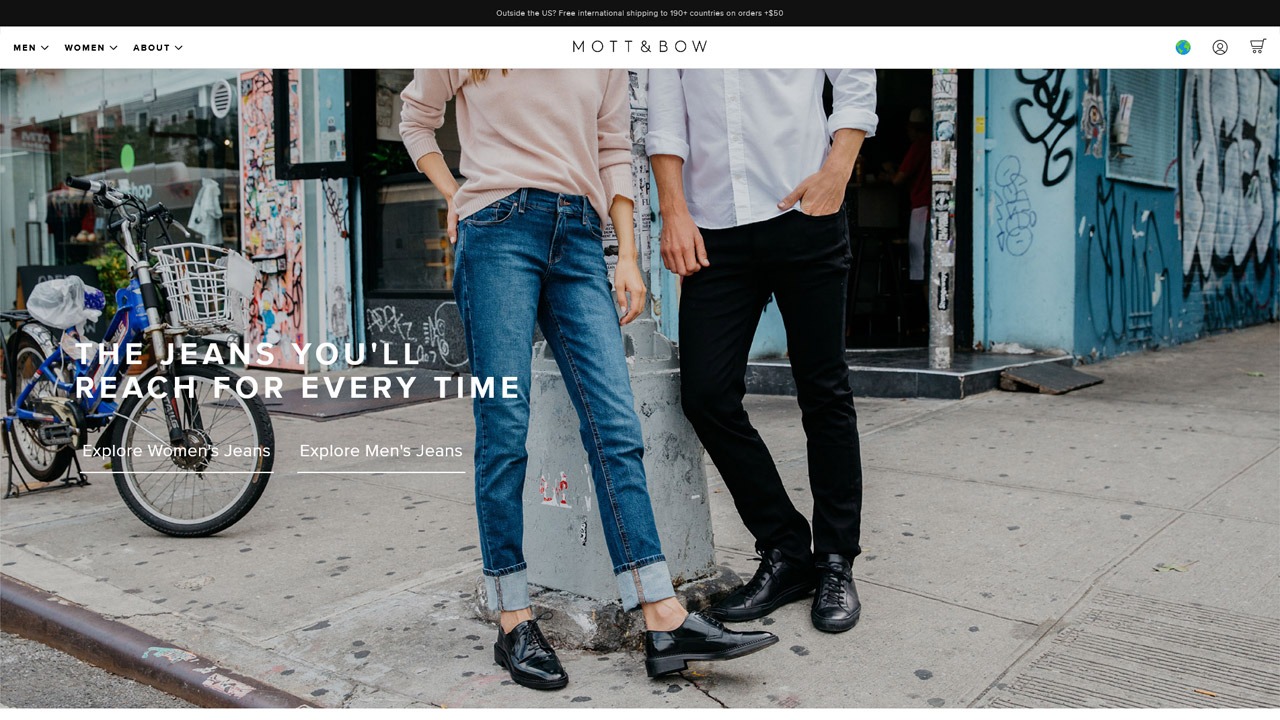 mott and bow homepage