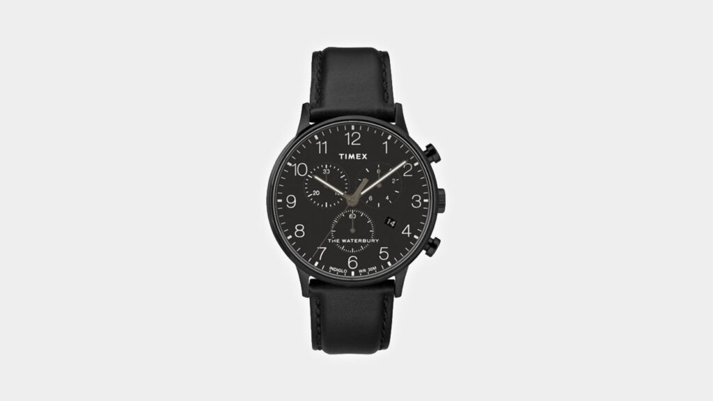 timex waterbury chronograph