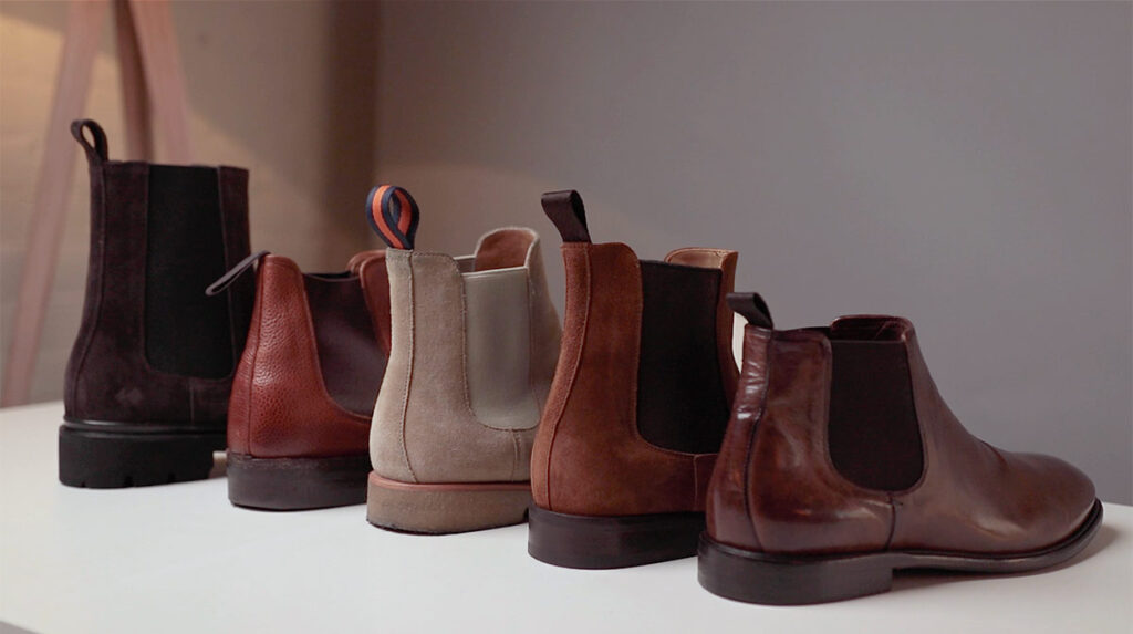 chelsea boots different shaft heights