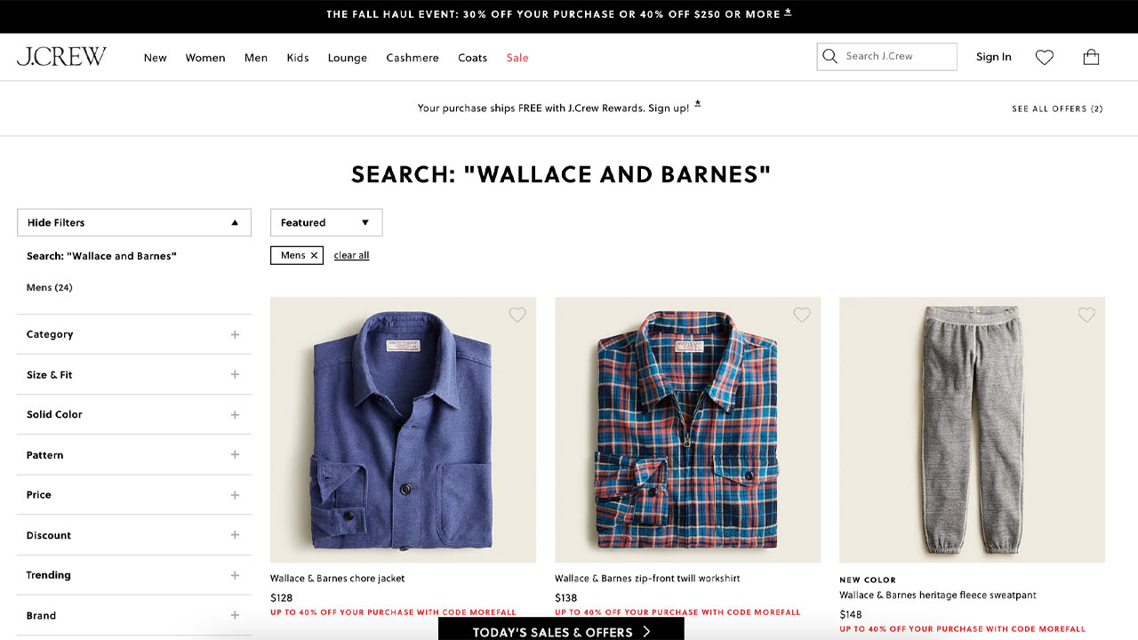 wallace and barnes homepage